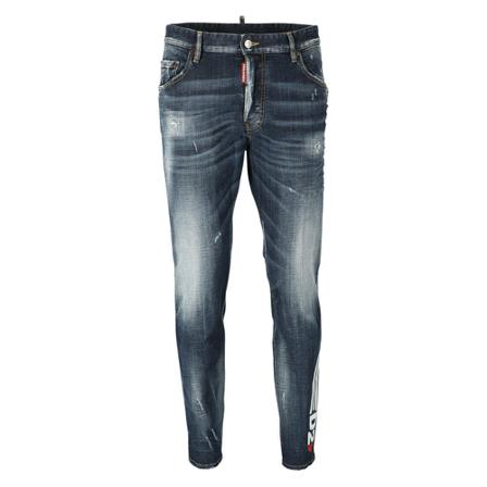 Dsquared2 Skater Skinny Jeans Blå, Herre, Størrelse: M