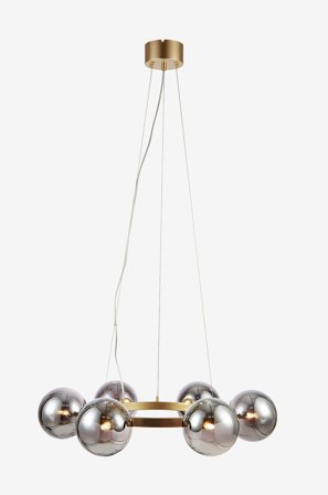 Markslöjd - Takpendel Circle 6L - Gull - Takpendler - Fra Homeroom