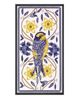 Broderikit Billede Fugl - Abris Art