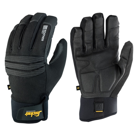 Snickers Workwear 9579 Weather Dry Handske svart 9, Arbetskläder