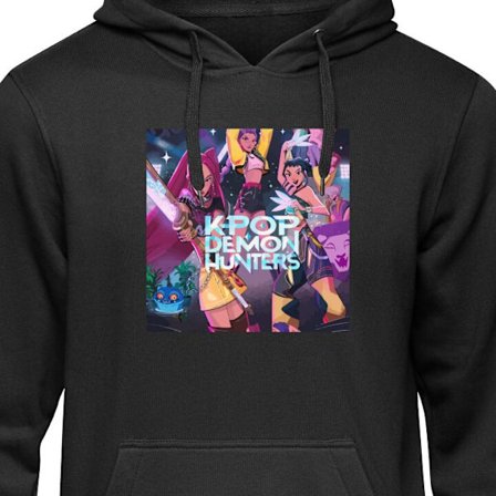 Børne hoodie Kpop Demon Hunters Helholdt Hold Idol Kamp Scene Blade Magisk Kraft