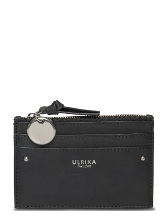 Ulrika Zippered Rfid Cardholder - Black - ONE SIZE