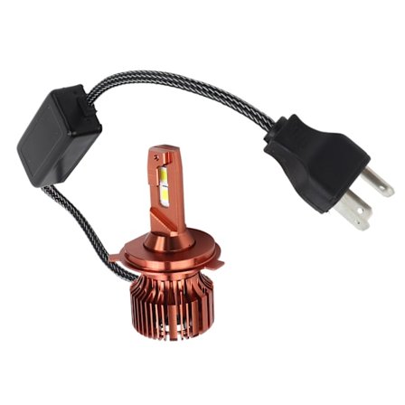 Motorcykel LED Forlygtepære H4 4800LM 48W 12V Fjern- og nærlys Vandtæt Lysstærk