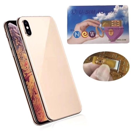 Usim 4GPro Lås opp SIM-kort for telefon13/12/11/ProMax/XR Smart-De