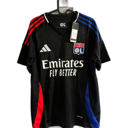 Olympique Lyonnais svart matchtröja Adidas