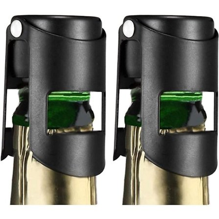 Rustfrit rødvinprop Rustfrit stål sammenklappelig metal champagneprop
