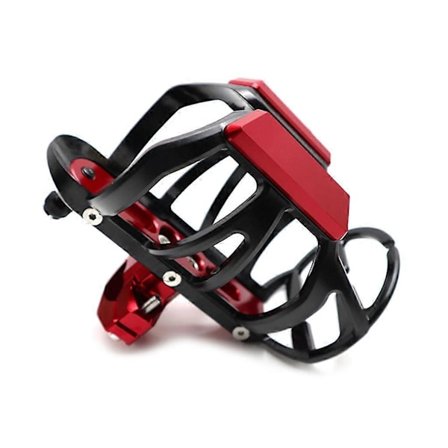 Motorcykel Styr Drikkedunk Holder Montering Metal Vandflaske Bur Justerbar