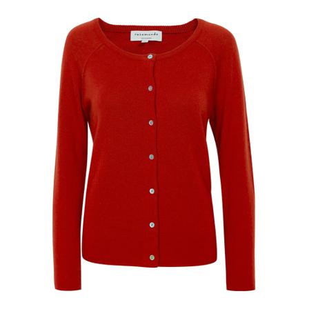 Rosemunde Cardigans Rød, Dame