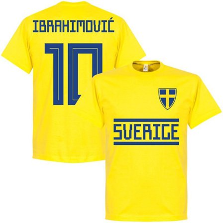 Loose Fit Football T-Shirts - Summer Sweden Fotbollströjor,
