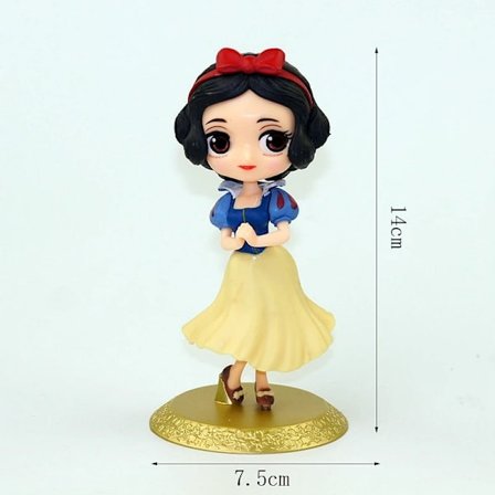 Disney Prinsessa Lumikki Frozen Elsa PVC Anime Nuket Figuurit Sisustus Keräilymalli Syntymäpäivä Lapset Joululahjat Lelu