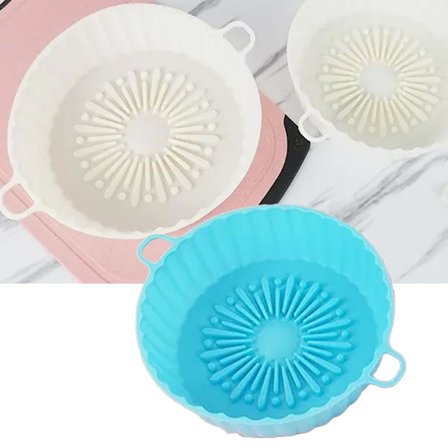 Airfryer Silikonform - Kurv til airfryer MultiColor