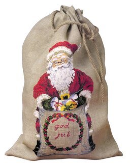 Broderikit Julklappssäck God jul - Oehlenschläger