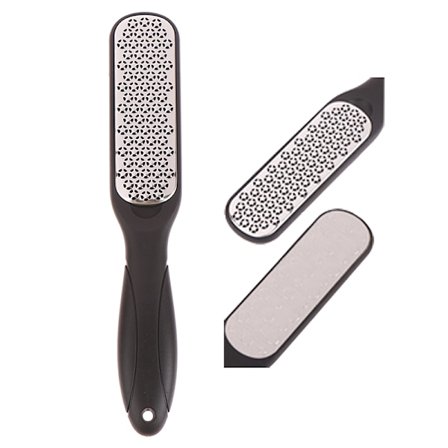 Foot Rasp File Pedikyr Callus Remover Fotvårdsverktyg Svart