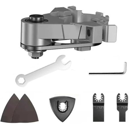 Universal Vinkel Slip Adapter, Slip Adapter, Oscillerande Adapterverktyg för Ersättnings Sliptillbehör