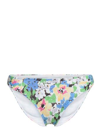 Recycled Printed Lowrise Bikini Briefs Swimwear Bikinis Bikini Bottoms Bikini Briefs Multi/mönstrad Ganni