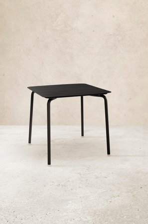 Jotex - Bord 80x81 Cm Svart matt svart - LORIENT - Kjøp Hagebord hos Jotex