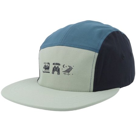 Columbia - Harmaa 5panel Lippis - Creek Side Hat Safari Black 5-Panel @ Hatstore