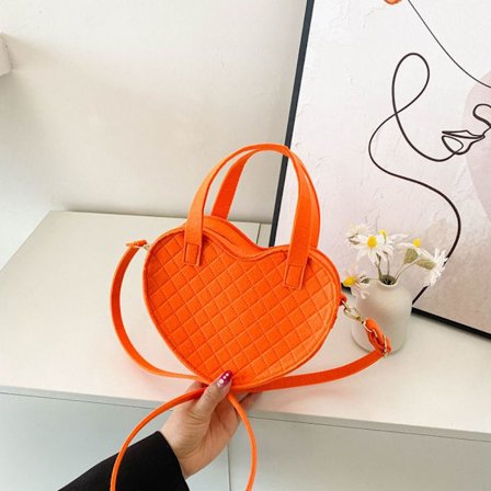 Love Handbag Single Shoulder Bag ORANGE