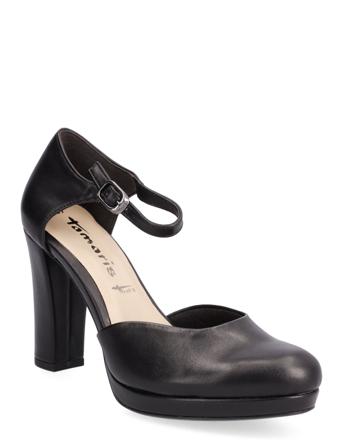 Woms Slip-On Shoes Heels Pumps Classic Svart Tamaris