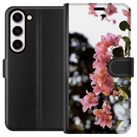 Kompatibelt Plånboksfodral till Samsung Samsung Galaxy S23 Vårblommor