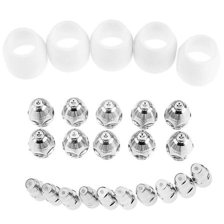 25 kpl Cut80 Lg80 80a Plasma Cutter P80 Leikkauskone Kulutustarvikkeet Tai Lisävarusteet Suoja Posliini C