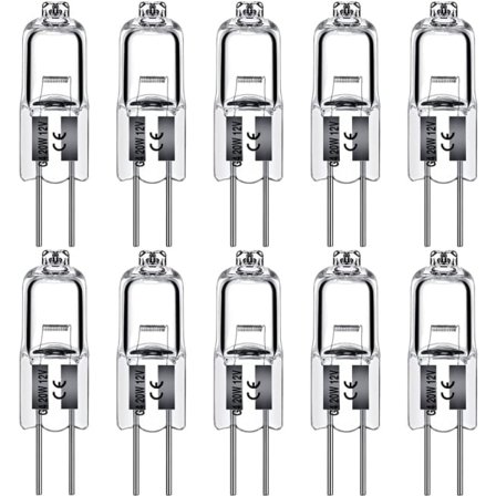 G4 Halogenlampor 10W 12V Varmvit, 20-pack