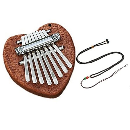Nyckel Mini Kalimba Hieno Sormipeukalopiano Marimba Musiikillinen