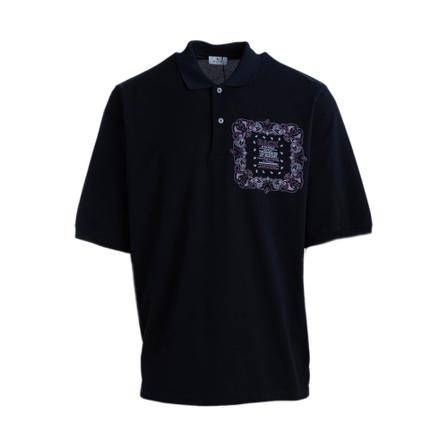 Etro T-shirts and Polos Sort, Herre