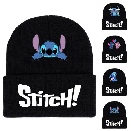 Unisex Lilo & Stitch Barn Tecknad Stickad Mössa