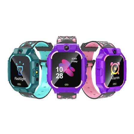 4G Smartwatch til Børn GPS WIFI Videoopkald SOS Vandtæt Smartwatch til Børn Kamera Stedsporing Lokalisering Stemme Telefoni Ur