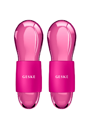 GESKE Cool & Warm Duo Eye Massager | 7 in 1 Tillbehör Dam Rosa 111g