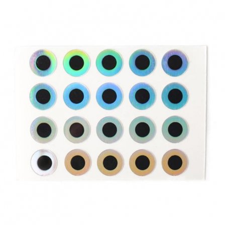 Stick-On Eyes 7,1 mm - Pearl