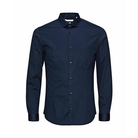Jack & Jones, Casual Shirts Blauw, Heren, Maat:XL