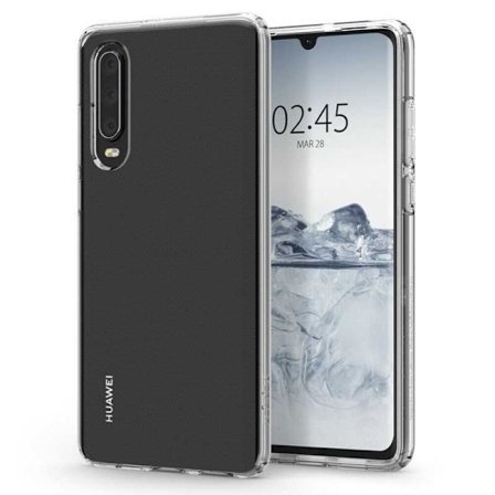 Huawei P30 Stöttåligt Genomskinligt Skal Simple