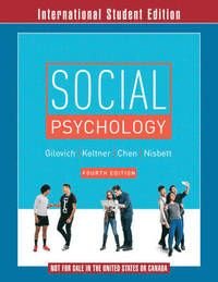 Social Psychology