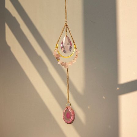 Crystal Prism Sun Catchers RÖD