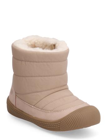 Delaney Boot Vinterstøvler Pull On Beige Wheat