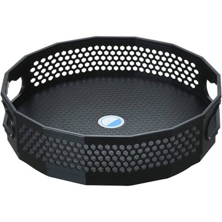 Drejeskive, Plastik Buet Krydderi Opbevaring til Krydderier Krydderier Køkken Opbevaring, Køkken Skab Drejeskive, Krydderi Drejeskive (Sort)