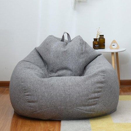 Extra Large Bean Bag Stolar Soffa Cover Lazy Lounger För Vuxna Barn Inomhus