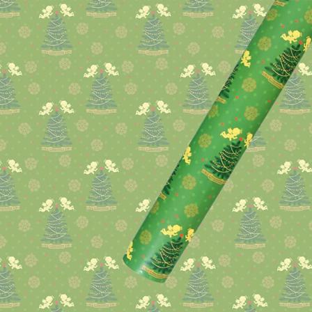 2 Ark 50*70 Cm Julklappspapper Diy-påse 2