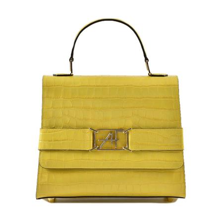 Alberta Ferretti, Handbag Geel, Dames, Maat:ONE Size