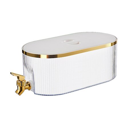 Dryckesdispenser med tapp 5,3 l kylskåp juice vatten cocktailkanna - Snngv