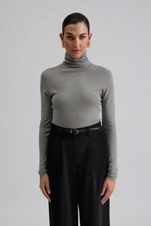 Malina - Quinn topp - L - Steel Grey