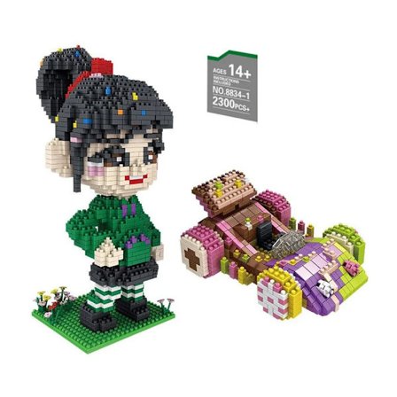 Mini-klossar Zootopia tecknade figurer kanin räv anime byggklossar för barn leksaker Venom julklappar pojke flicka present