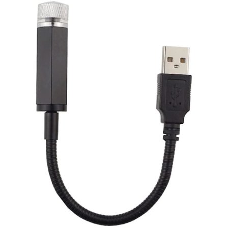 Nattlys Projektor Stjernelampe Stjernenatt Led Usb-drevet Romantisk Lilla Blå