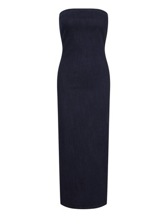 My Essential Wardrobe | Ayomw 158 Denim Dress | 46 Wash