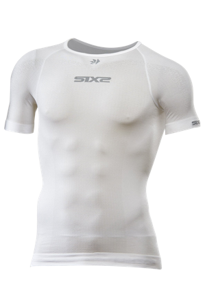 Košile spodní vrstvy s krátkými rukávy SIXS TS1L BT Karbonová bílá XL/XXL
