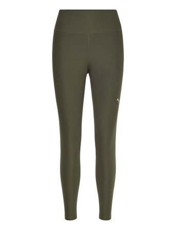 PUMA W Cloudspun Tight - Hw Fl - Khaki green - L