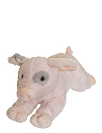 Teddykompaniet | Teddy Farm, Lying Pig | 30 cm