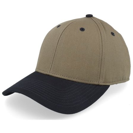 Equip - Grön adjustable Keps - Blank Olive/Black Adjustable @ Hatstore